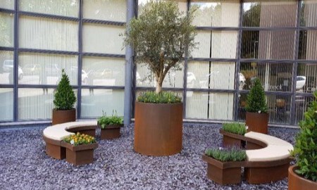 Terrace Planting Displays