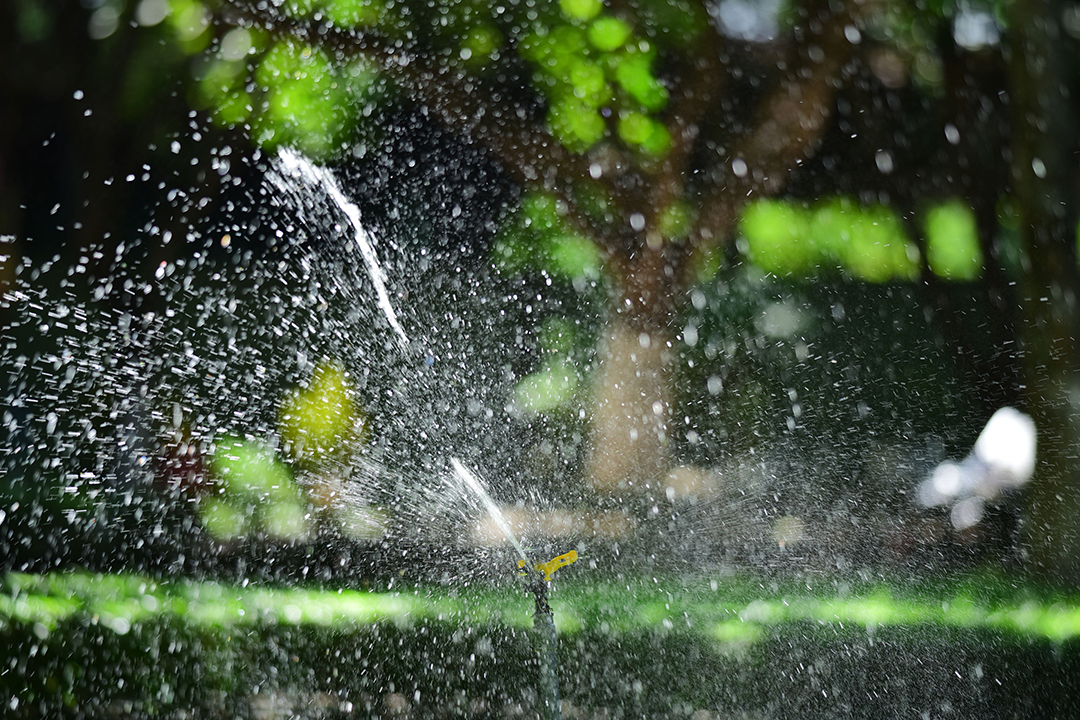 A sprinkler irrigation system